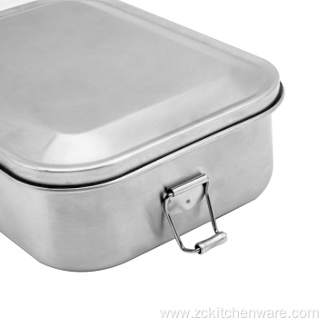 Portable Large Stainless Steel Lunch Box For Kids
